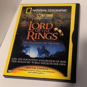 National Geographic The Lord of the Rings DVD - Yellow and Black Edition